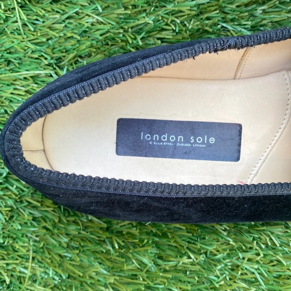 London Sole Loafers with Embroidered Initials “AGJ”